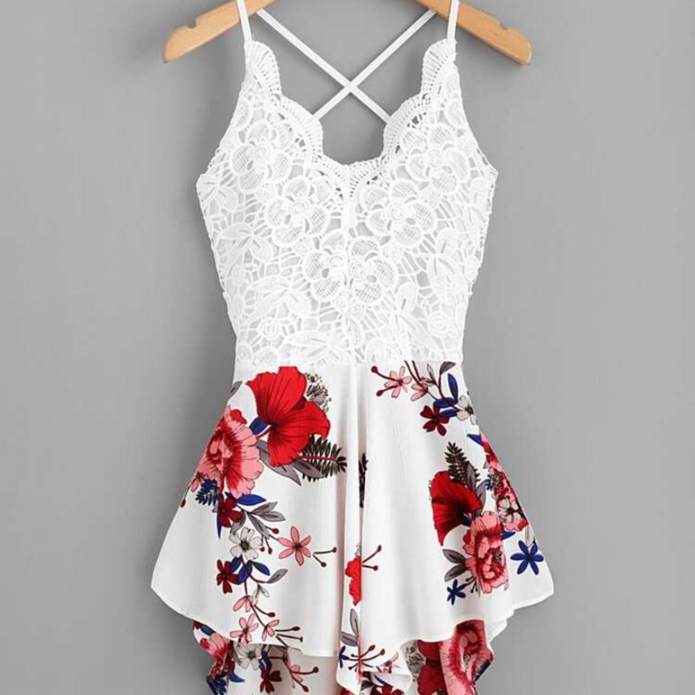 Floral romper